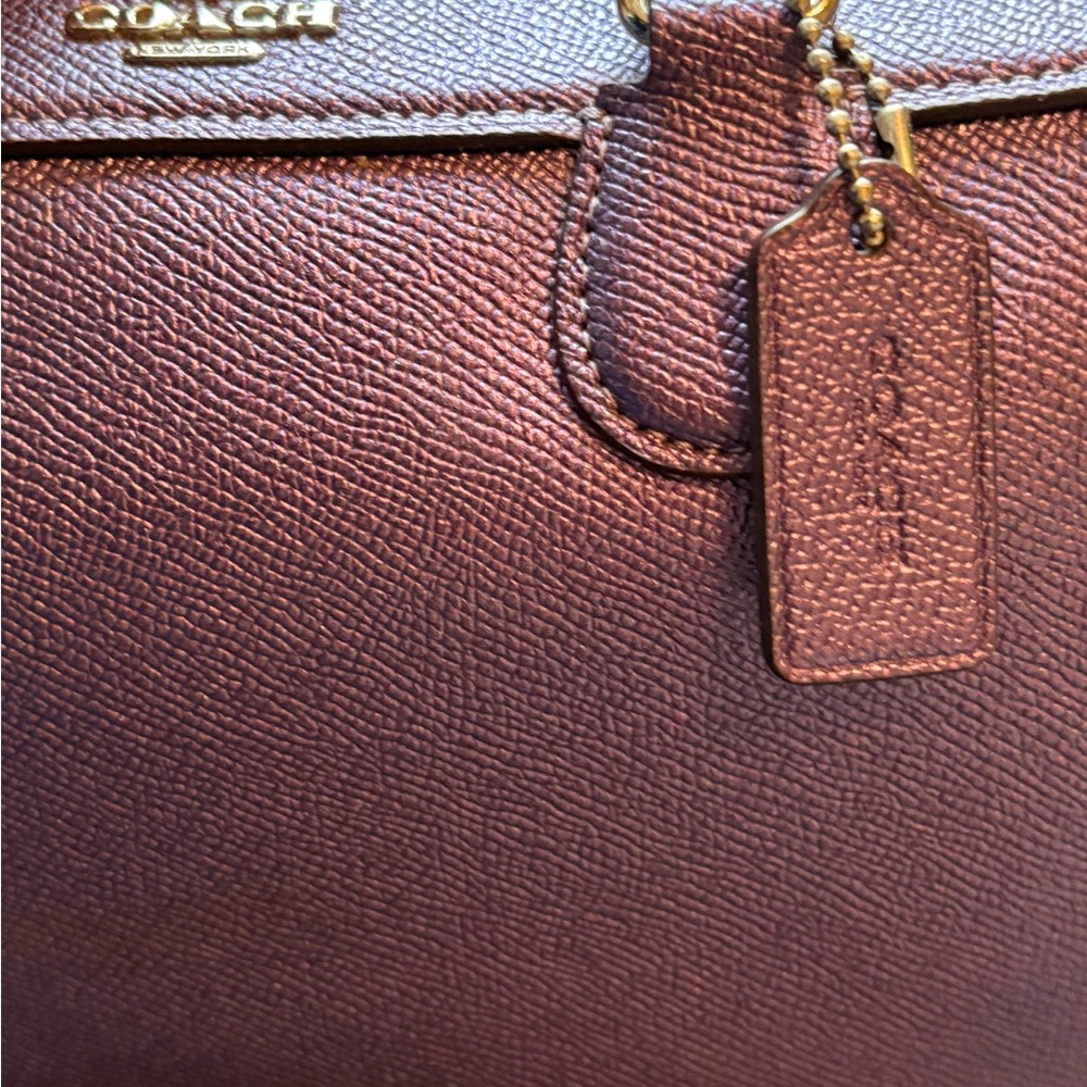 Coach Purple purse - Picture 6 of 12